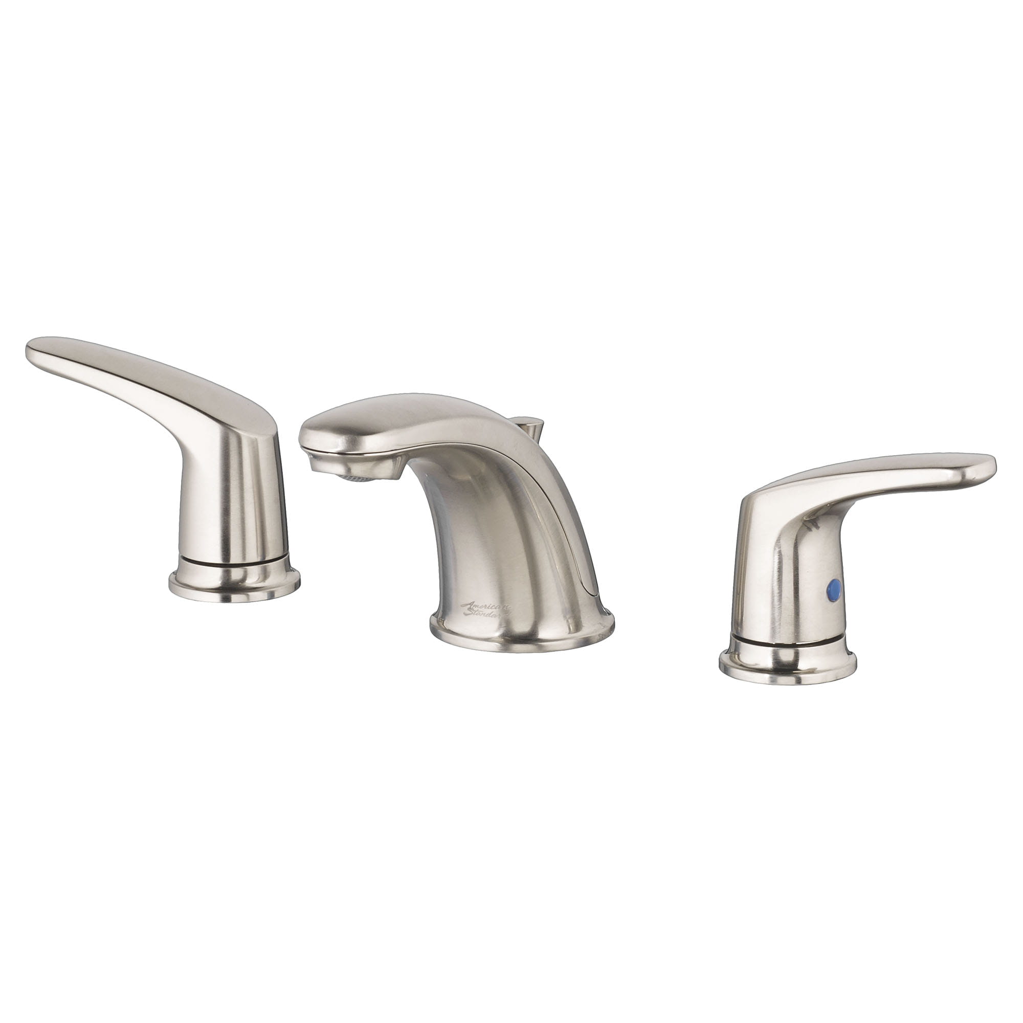 Colony PRO 8 Inch Widespread 2 Handle Bathroom Faucet 12 gpm 45 L min With Lever Handles   BRUSHED NICKEL